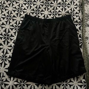 Men's Black Athletic Shorts